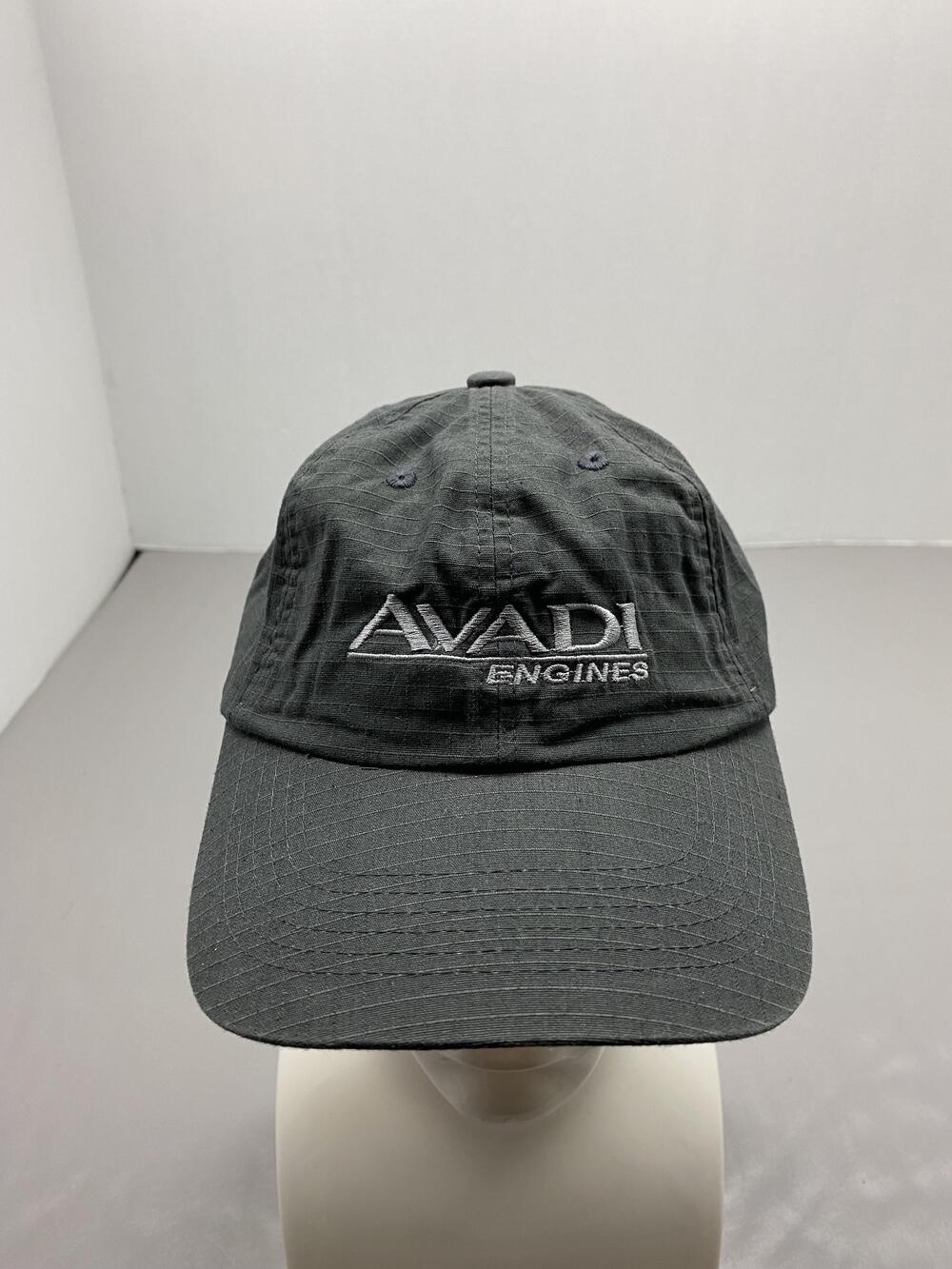 Hat Cap Strap Back One Size Gray Port Authority AVADI Engines Mens Adjustable